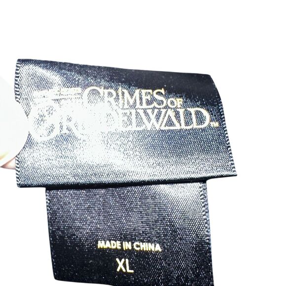 The Crimes of Grindelwald Fantastic Beasts Unisex Grey Wool Blend Pea Coat XL - Picture 3 of 7